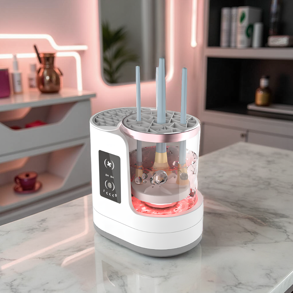 Electric Makeup Brush Cleaner(motorized brush spinner)