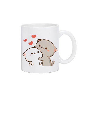 Bubu & Dudu Panda Bear Mug – Cute Ceramic Coffee & Milk Cup
