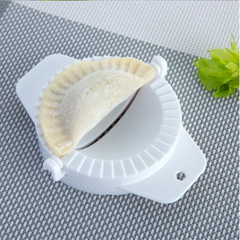 Plastic Dumpling Maker Mold – Hand Dough Press, DIY Ravioli & Pie Maker, Jiaozi Kitchen Tool