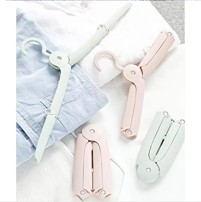 Travel Foldable Hangers – Portable, Windproof & Anti-Slip Drying Hangers for Travel and Business (Set of 1/3pcs)