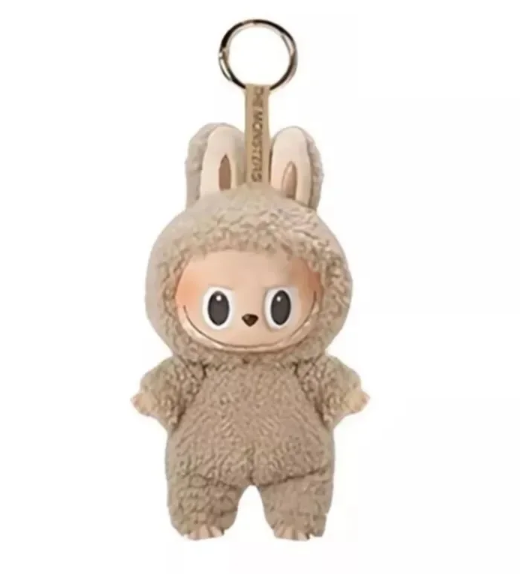 Cute Labubu V1 Mini Doll – 17cm Heart-to-Heart Edition | Keychain Accessory + Free Angel Gift