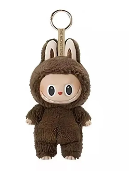Cute Labubu V1 Mini Doll – 17cm Heart-to-Heart Edition | Keychain Accessory + Free Angel Gift