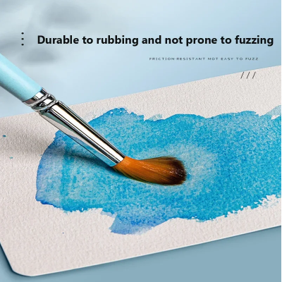 Watercolor Paper Set (25 sheets – square & round formats)