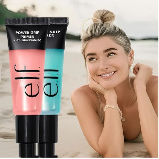 Power Grip Hydrating Gel Face Primer – Hyaluronic Acid & Niacinamide for Long‑Lasting, Bright, Contoured Makeup