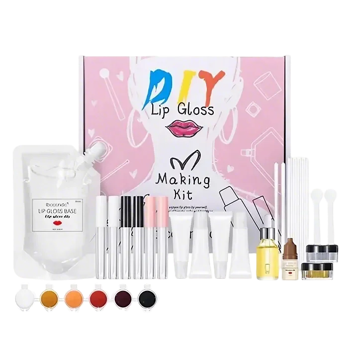 DIY Lip Gloss Kit Complete set