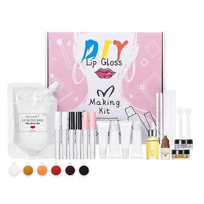 DIY Lip Gloss Kit Complete set