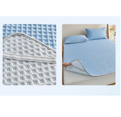 Summer Essential: Air-Conditioned Soft Bed Sheet – Lightweight, Breathable, and Cool to the Touch for Home Use in Hot Weather