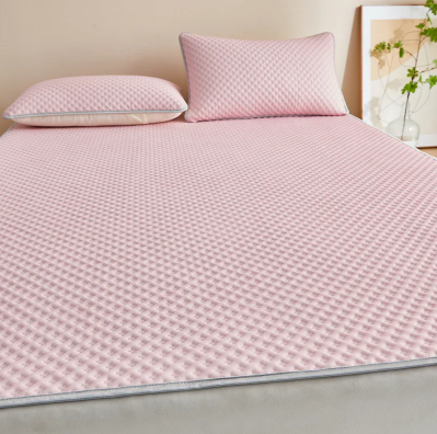 Summer Essential: Air-Conditioned Soft Bed Sheet – Lightweight, Breathable, and Cool to the Touch for Home Use in Hot Weather