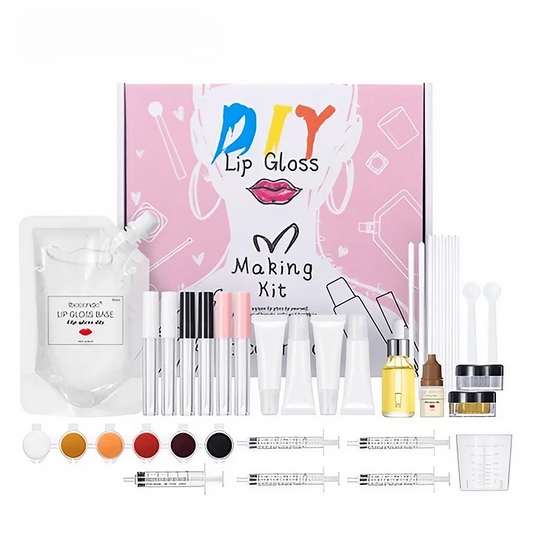 DIY Lip Gloss Kit Complete set