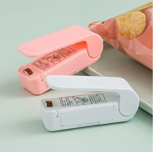 Portable Mini Heat Bag Sealing Machine – Magnetic Package Sealer for Food, Snacks, Vegetables & Storage