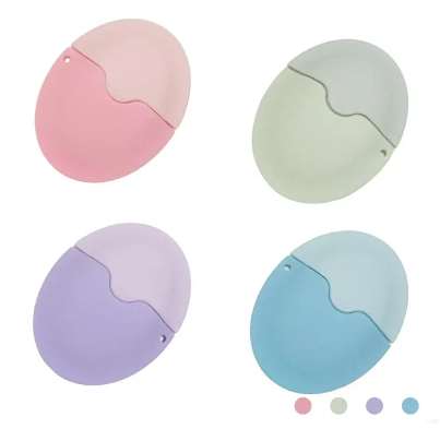 U2JD Friendly Suncream Applicator – Silicone Lotion Roll-On Sponge Applicator, Refillable for Kids, Adults & Families